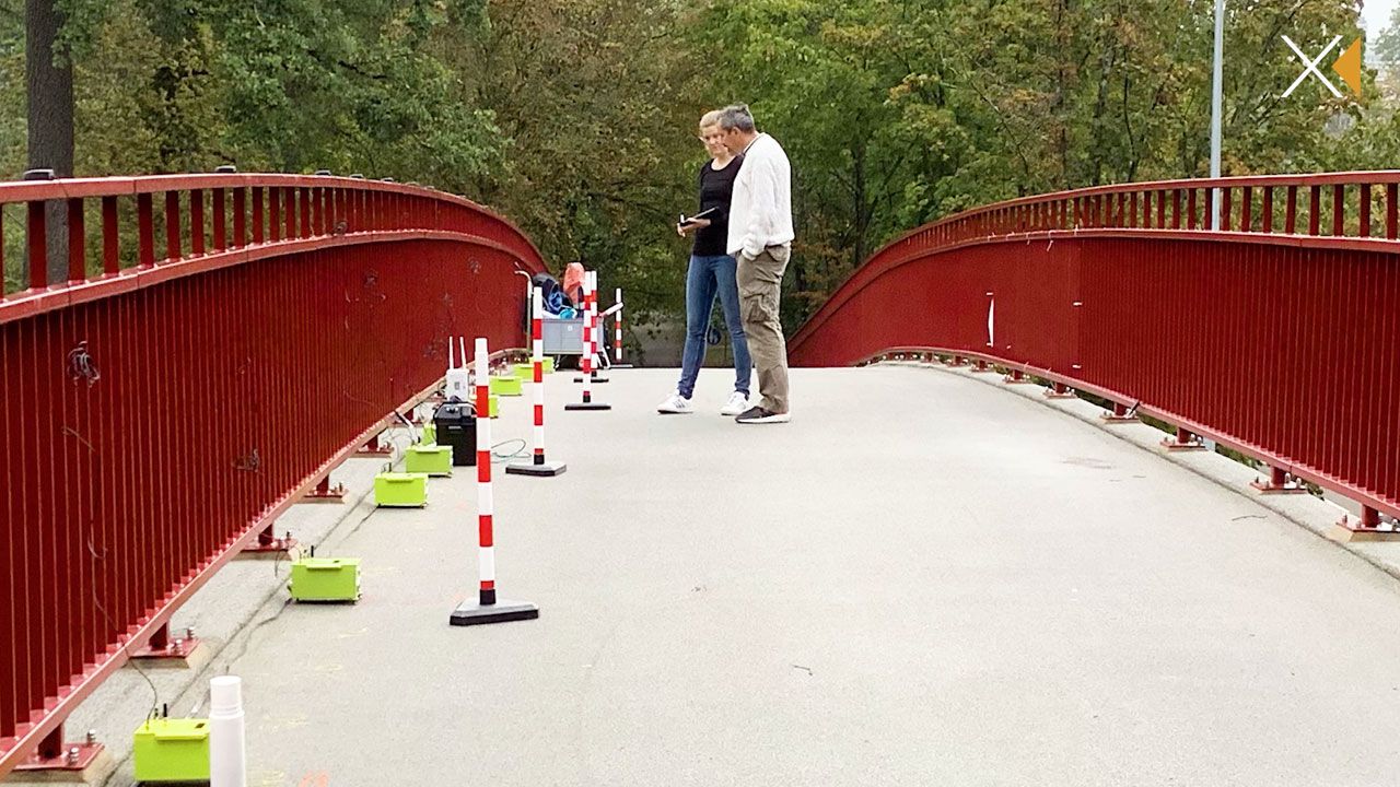 MENHIR Erschütterungsmessgerät zur Schadensbewertung an Brücken