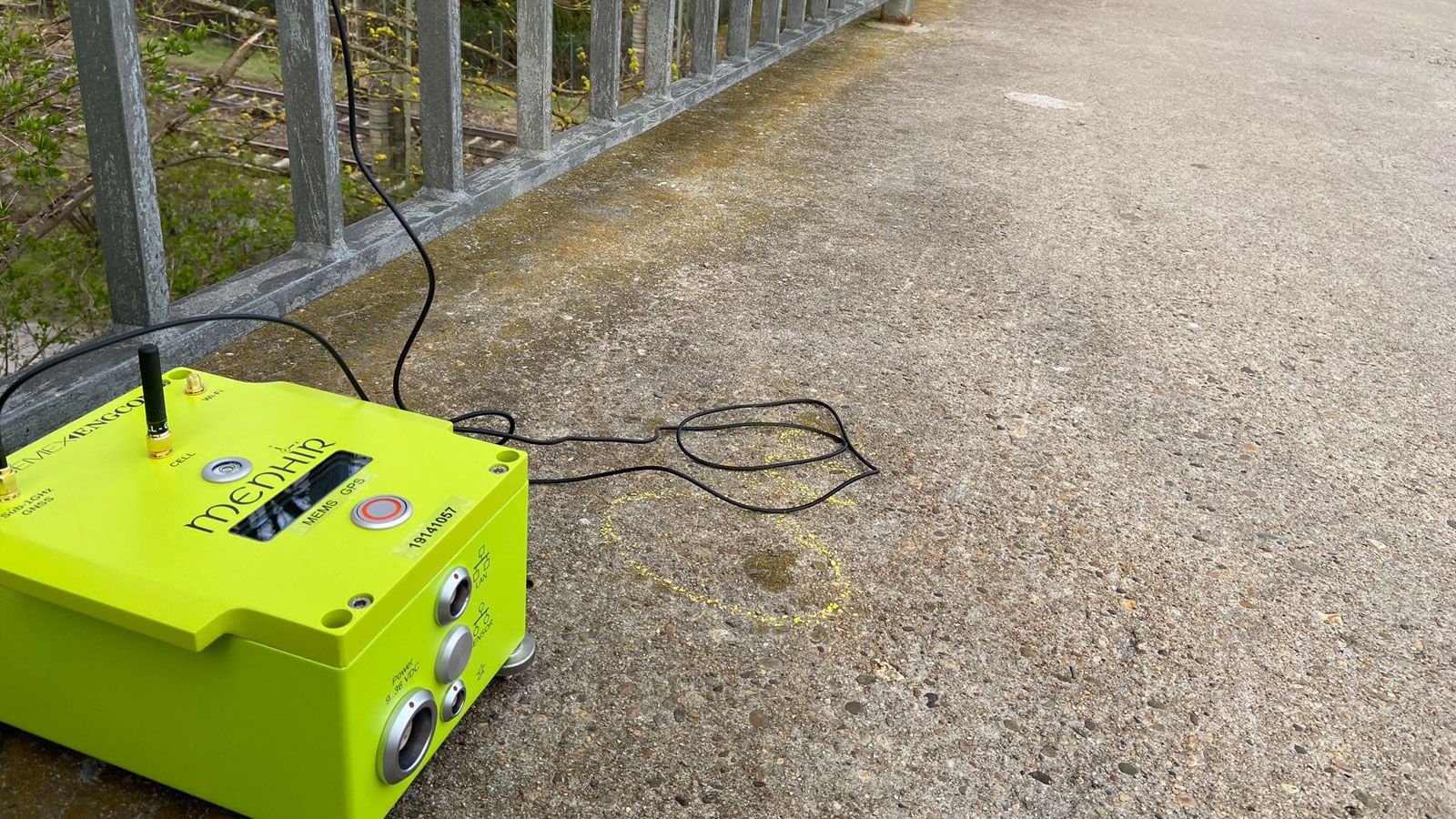 Vibration measurement for structure and condition monitoring