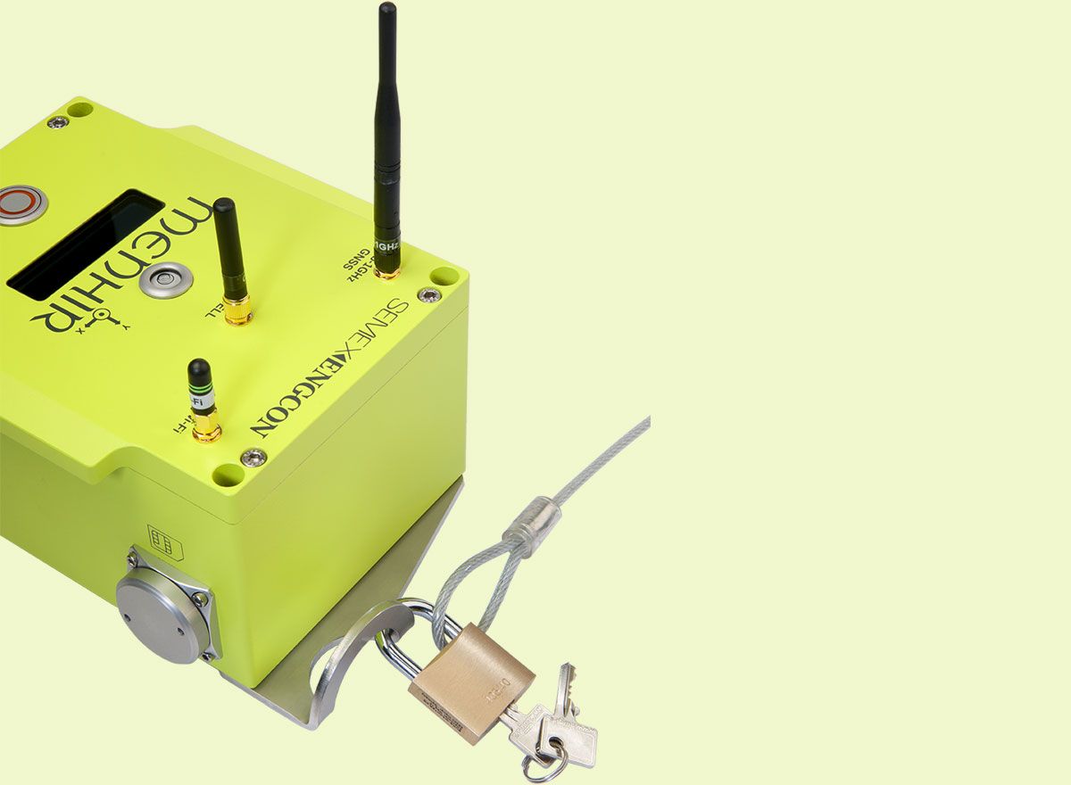 SEMEX-EngCon technology for precise measurement of vibrations and shocks - protection against theft